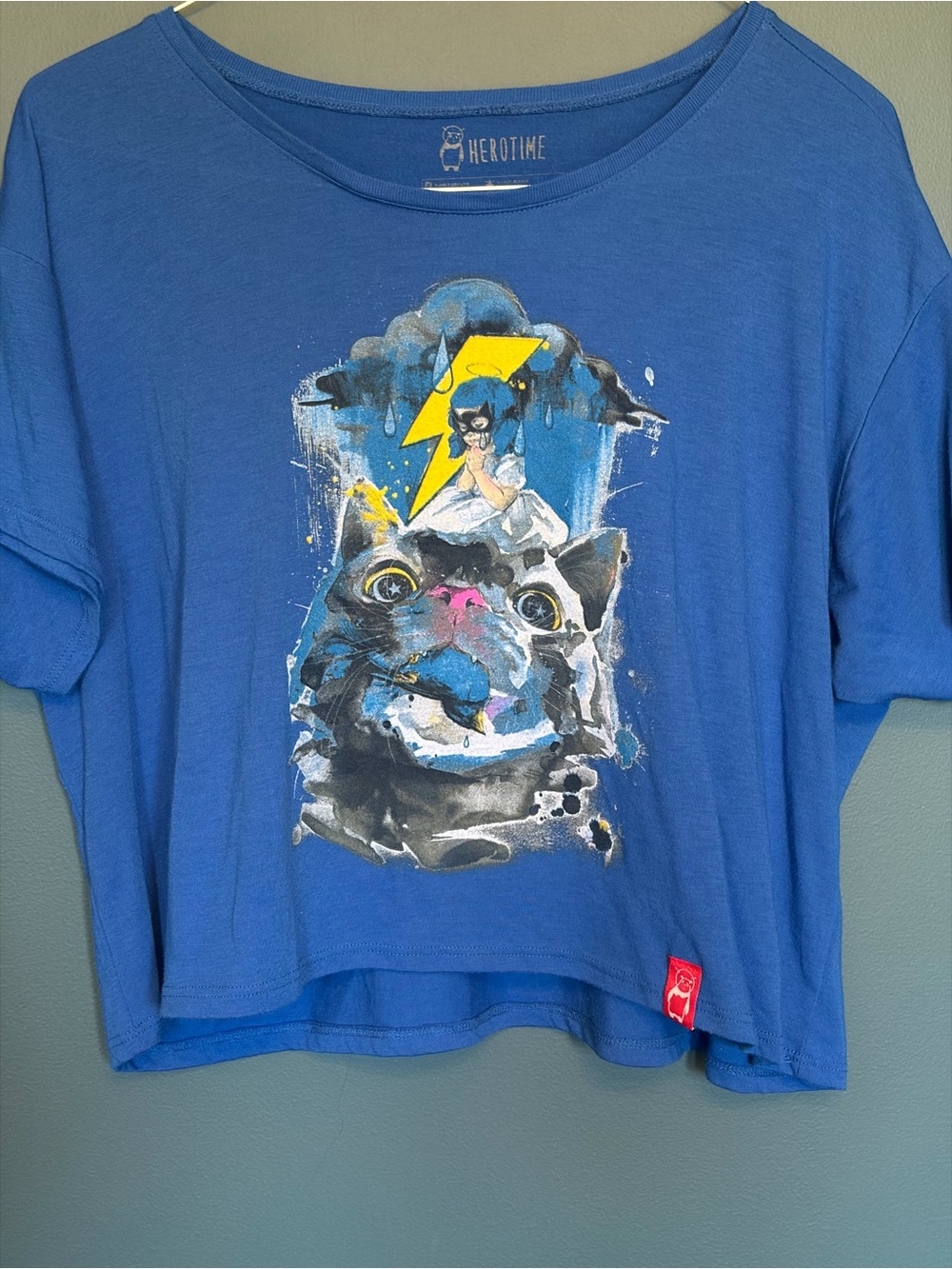 Herotime x Lora Zombie Cat Tee M